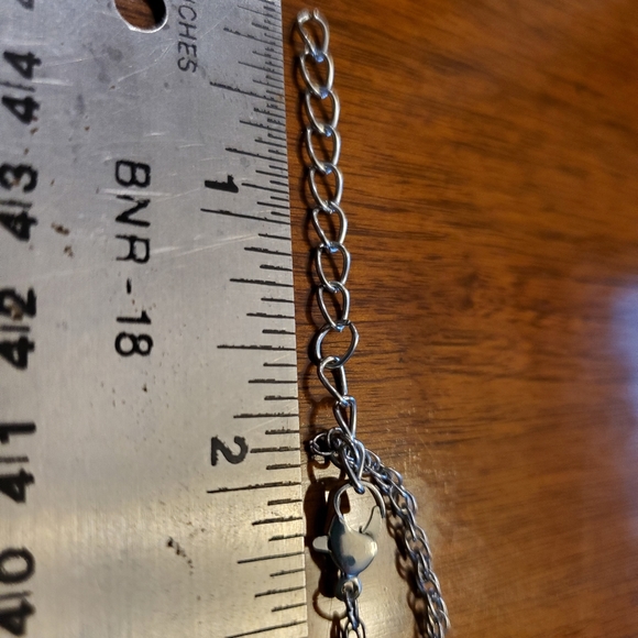 Brutalist Silver-tone Statement Necklace - Picture 5 of 6